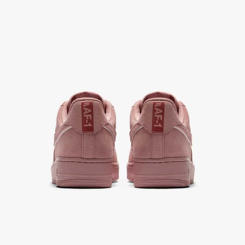 Air force 1 07 lv8 hot sale suede red stardust red stardust